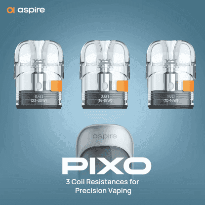 ASPIRE PIXO 霧克斯螢幕觸控電子煙30W主機/空倉/煙彈:圖片 3