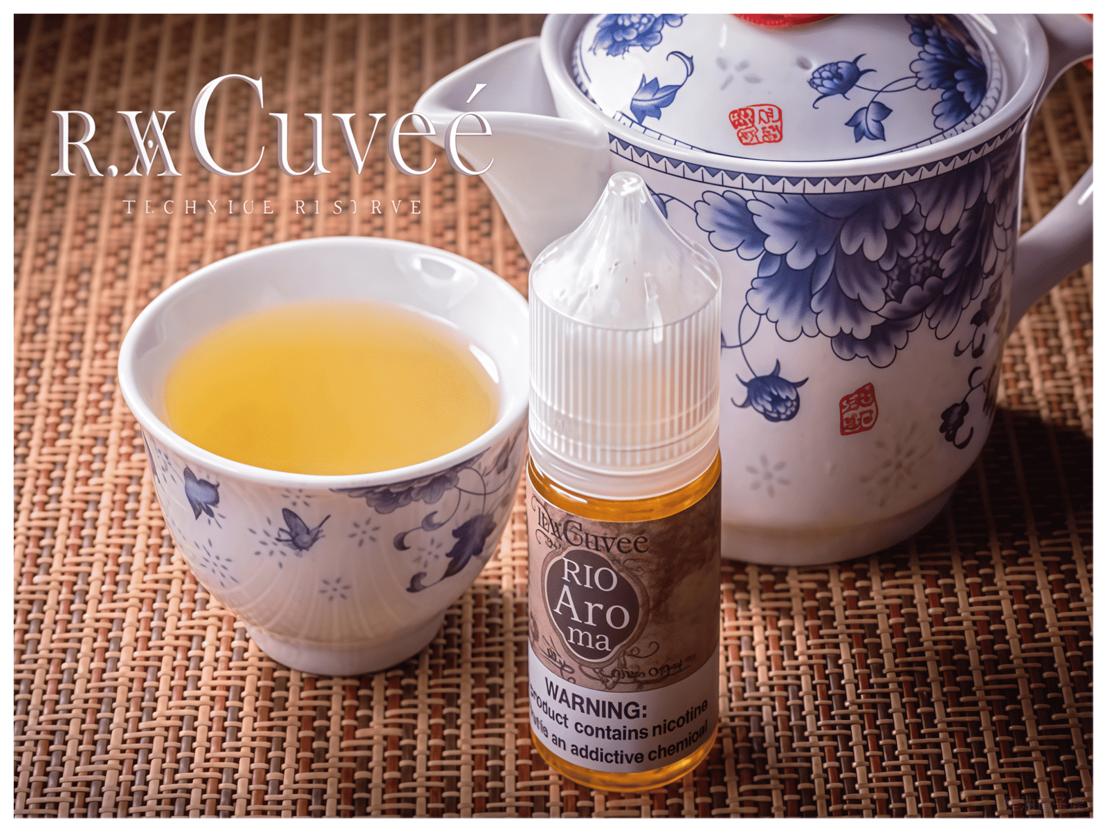 Rio Aroma電子煙主機 里約愛羅馬系列煙油30ml(30mg)